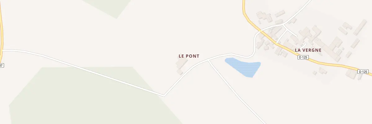 Plan du 10 Che du Pont à Montmérac