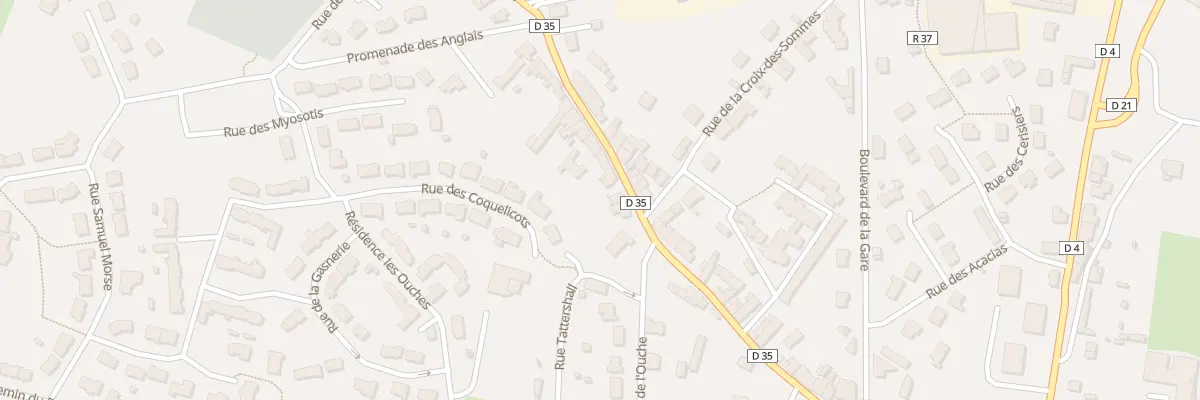 Plan du 5 Rue du Cimetiere à Brûlon
