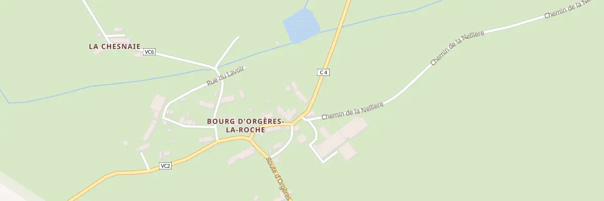 Plan du 7 Rte du Feugeray à Lignières-Orgères