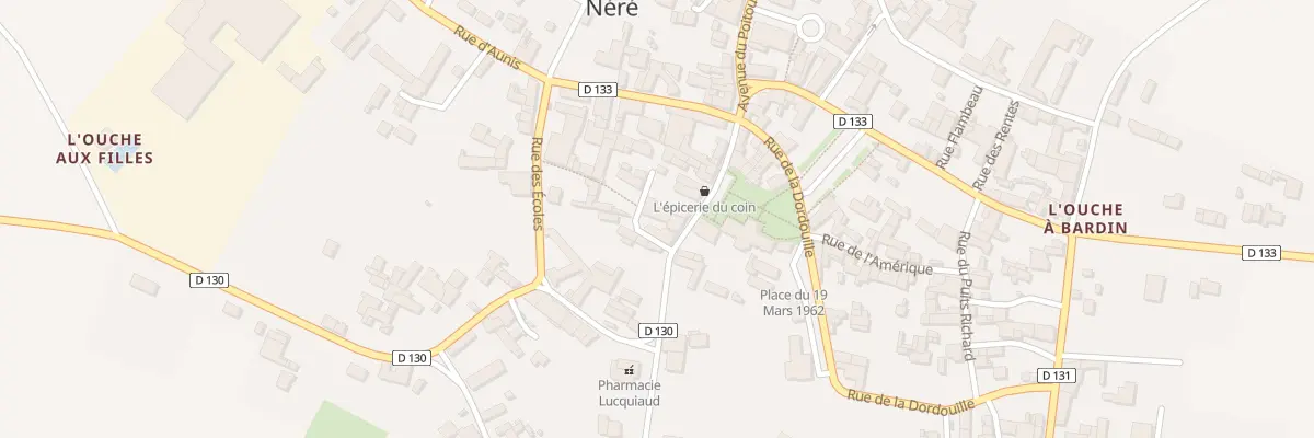 Plan du 2 Che des Ecoliers à Néré
