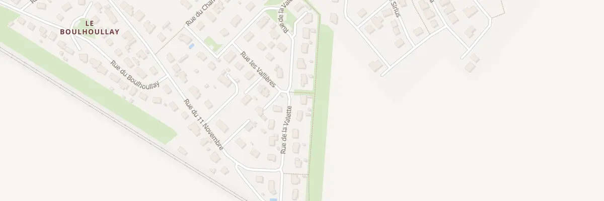 Plan du 13 Rue de la Valette à Frénouville