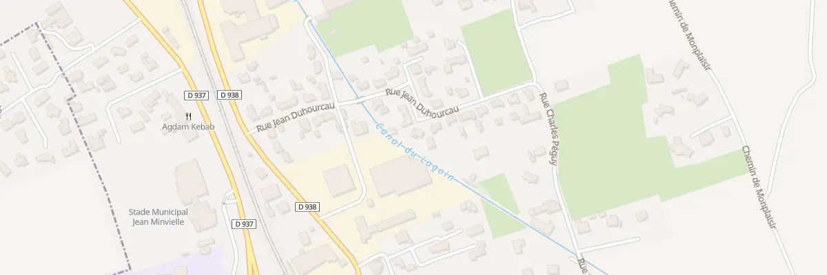 Plan du 16 Rue Jean Duhourcau à Coarraze