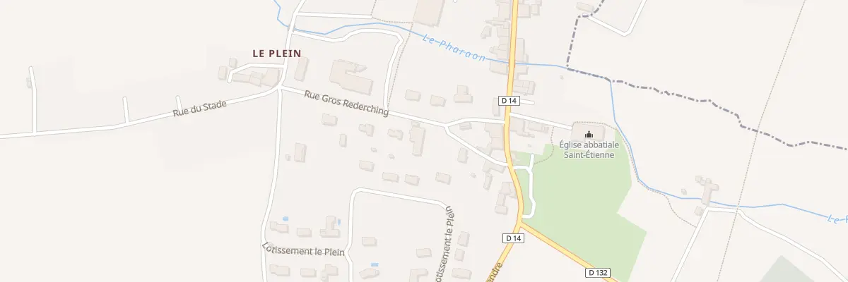 Plan du 3 Rue Gros Rederching à Baignes-Sainte-Radegonde