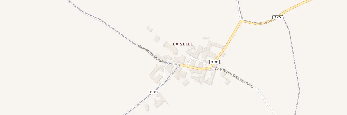 Plan du 2 Chem du Marais à Sainte-Sévère