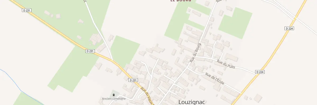 Plan du 9 Imp des Jacobins à Louzignac