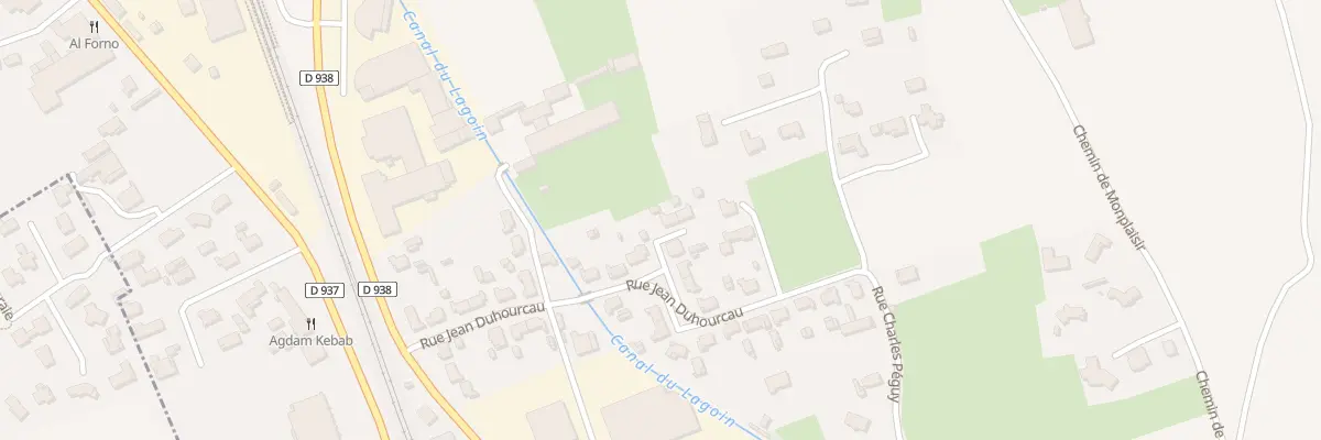 Plan du 25 Rue Jean Duhourcau à Coarraze