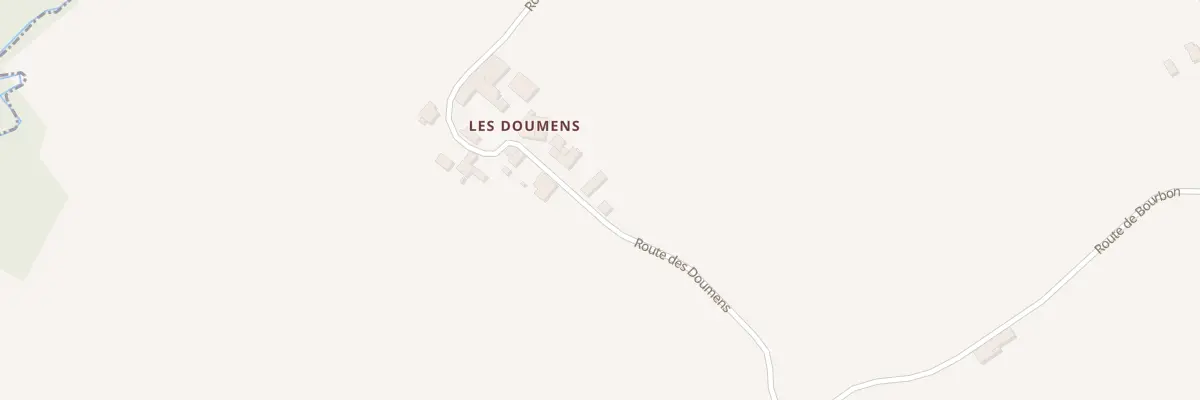 Plan du 261 Les Doumens à Moulon