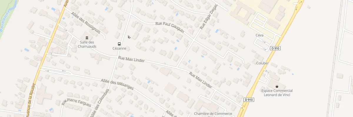 Plan du 24 Rue Max Linder à Libourne