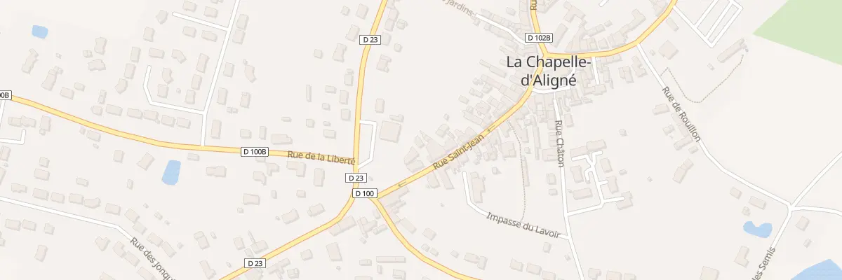 Plan du 6005 Rue Saint Jean à La Chapelle-d’Aligné