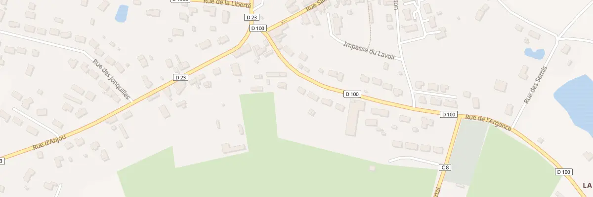 Plan du 8 Rue de l’Argance à La Chapelle-d’Aligné