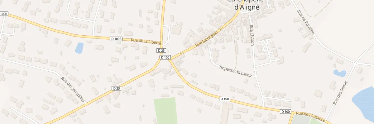 Plan du 1 Rue de l’Argance à La Chapelle-d’Aligné