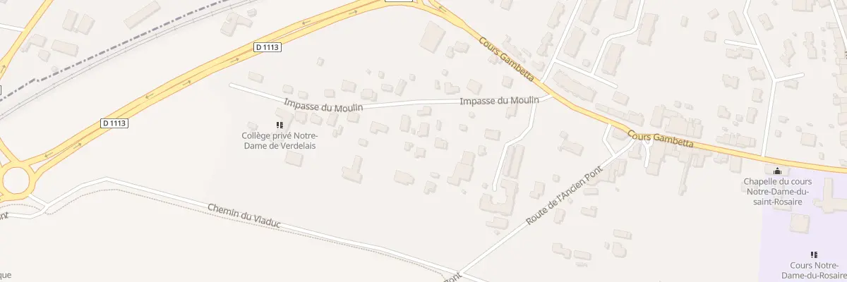 Plan du 7B Imp du Moulin à Saint-Macaire