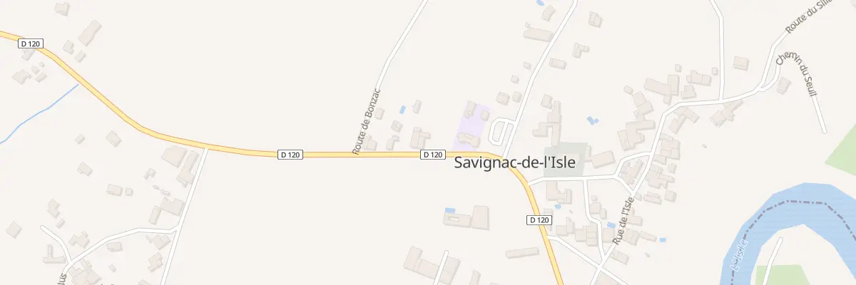 Plan du 9 Mornate à Savignac-de-l’Isle