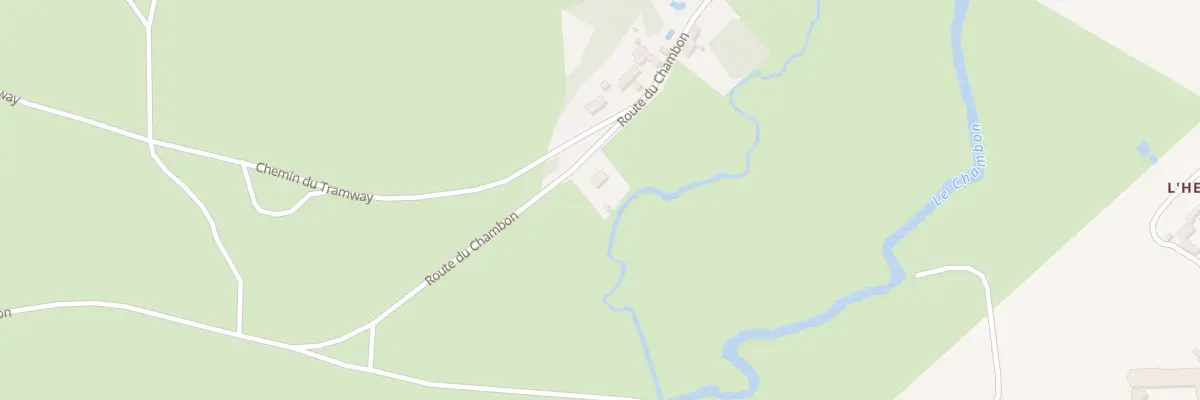 Plan du 3 Rte du Chambon à Saivres