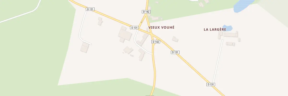 Plan du 5004 Vieux Vouhé à Vouhé