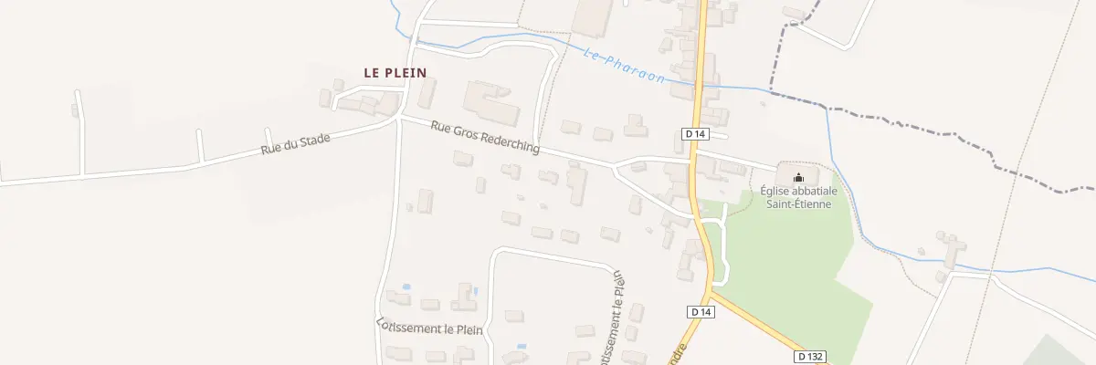 Plan du 5 Rue Gros Rederching à Baignes-Sainte-Radegonde
