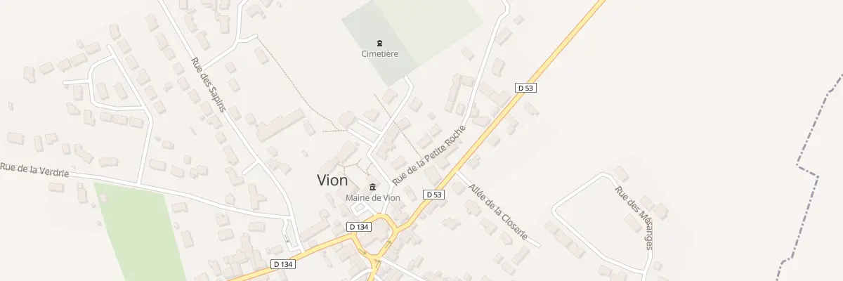 Plan du 4 Rue de la Petite Roche à Vion