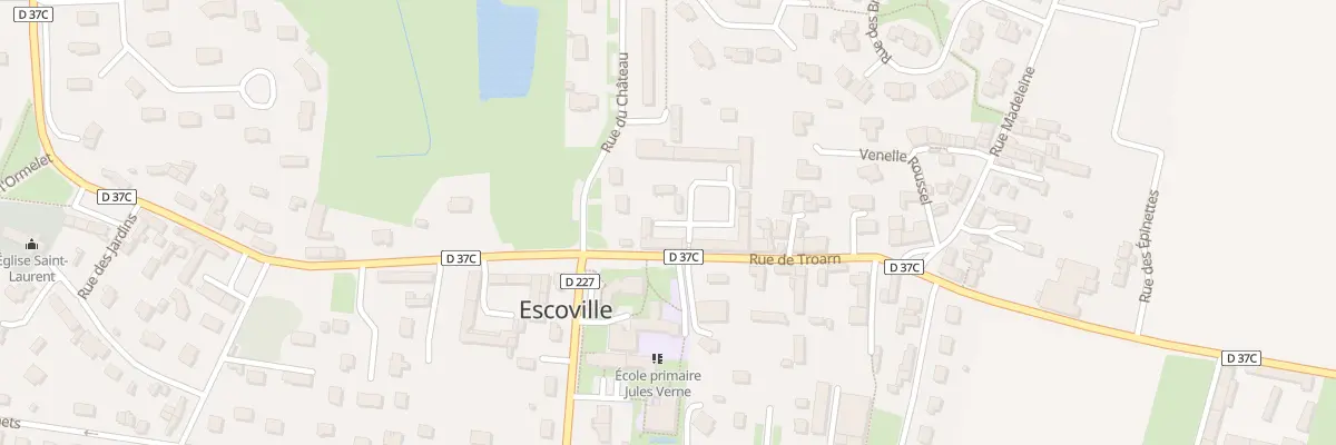 Plan du 21G Rue de Troarn à Escoville