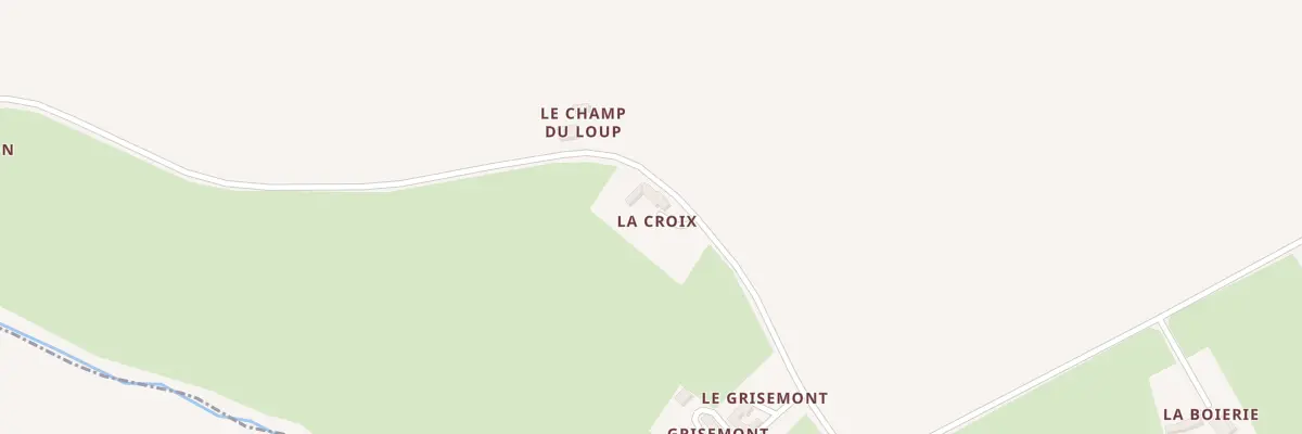 Plan du 5077 La Croix à Fontenay-sur-Vègre