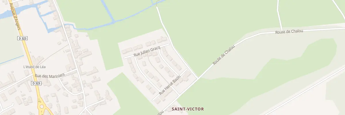 Plan du 6 Rue Joachim du Bellay à Durtal