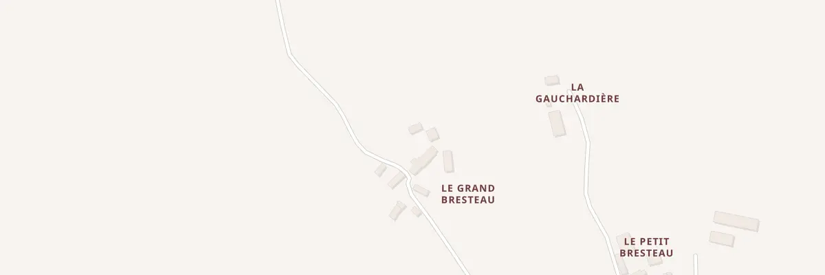Plan du 1 Le Grand Bresteau à Courcité