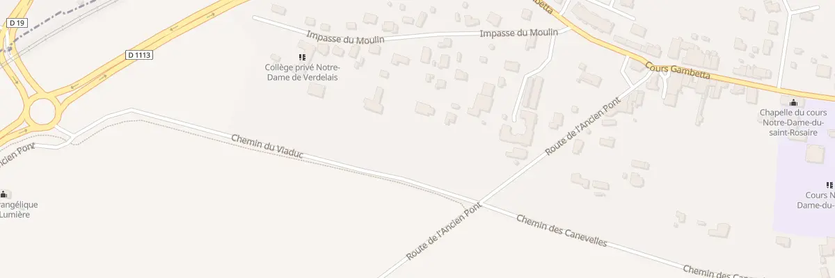 Plan du 6 Che du Viaduc à Saint-Macaire