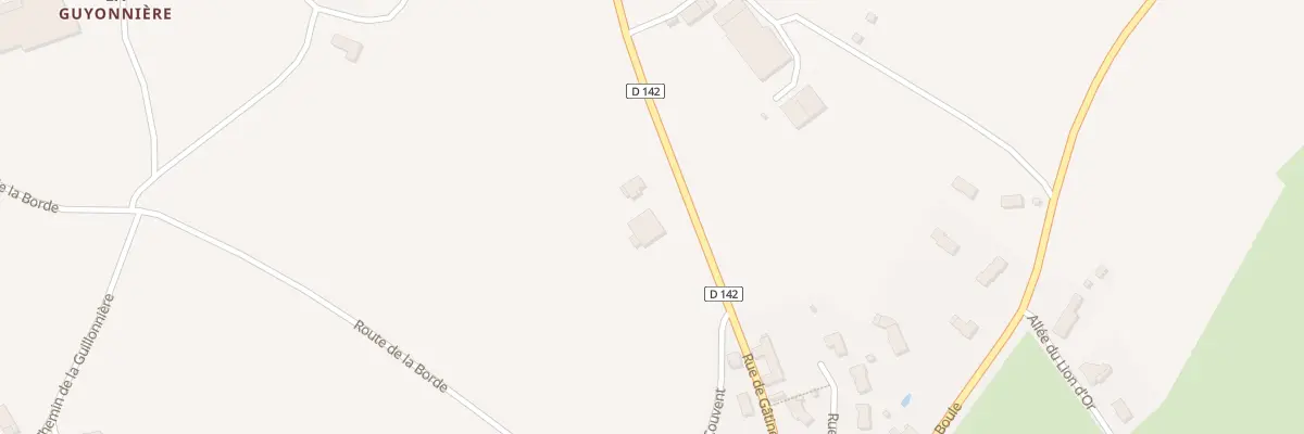 Plan du 5274 La Guyonniere Nord à Beaulieu-sous-Parthenay