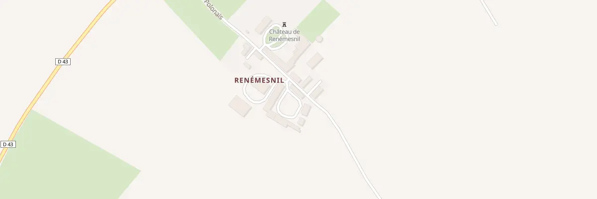 Plan du 6 Rue des Polonais à Cauvicourt