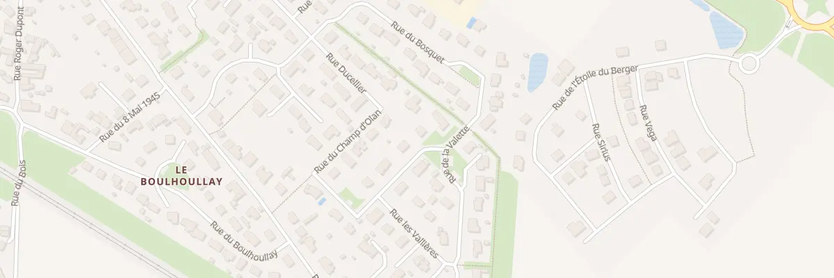 Plan du 2 Rue les Vallières à Frénouville