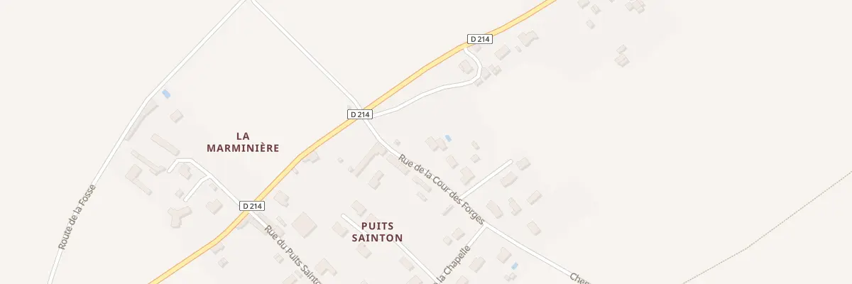 Plan du 1 Rue de la cour de forges à Doué-en-Anjou