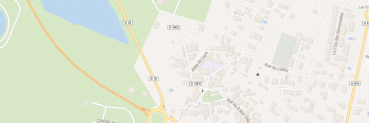 Plan du 9 Rue du Bocage aux Billaux