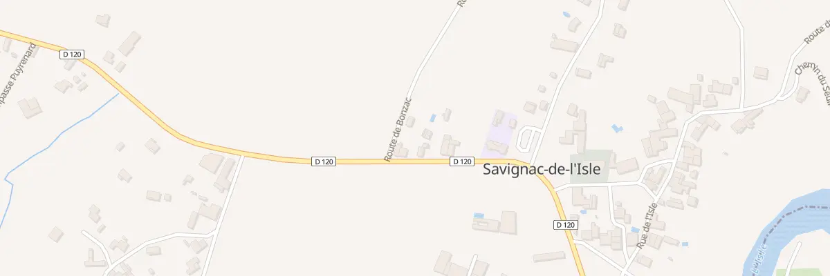 Plan du 5 Mornate à Savignac-de-l’Isle
