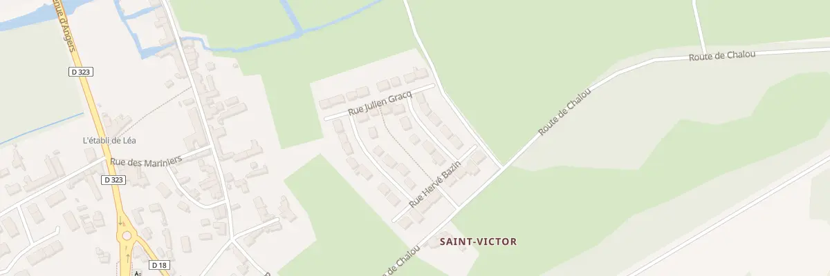 Plan du 5 Rue Joachim du Bellay à Durtal