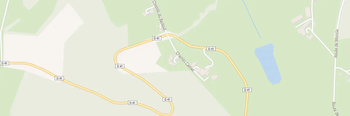 Plan du 5010 Camet à Castetpugon