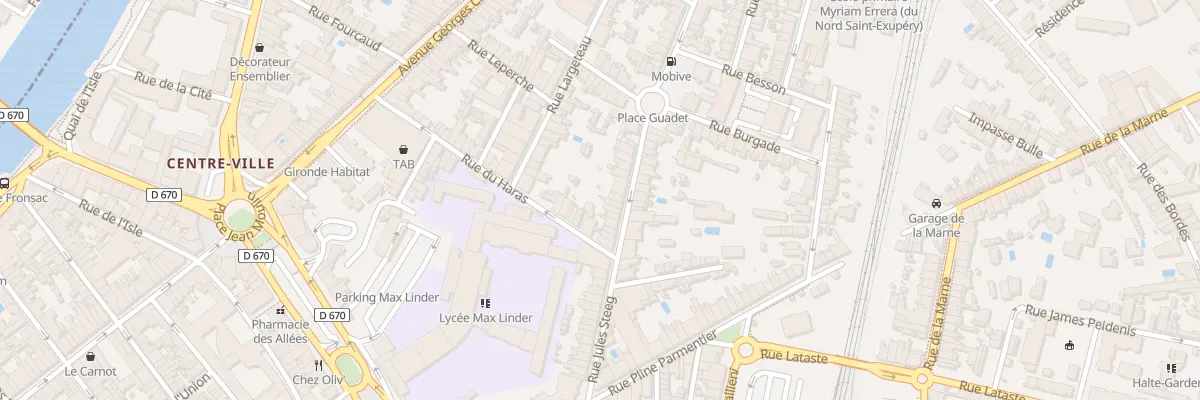 Plan du 49 Rue Jules Steeg à Libourne