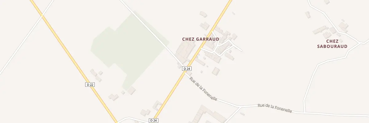 Plan du 2 Che du Bois à Sainte-Sévère