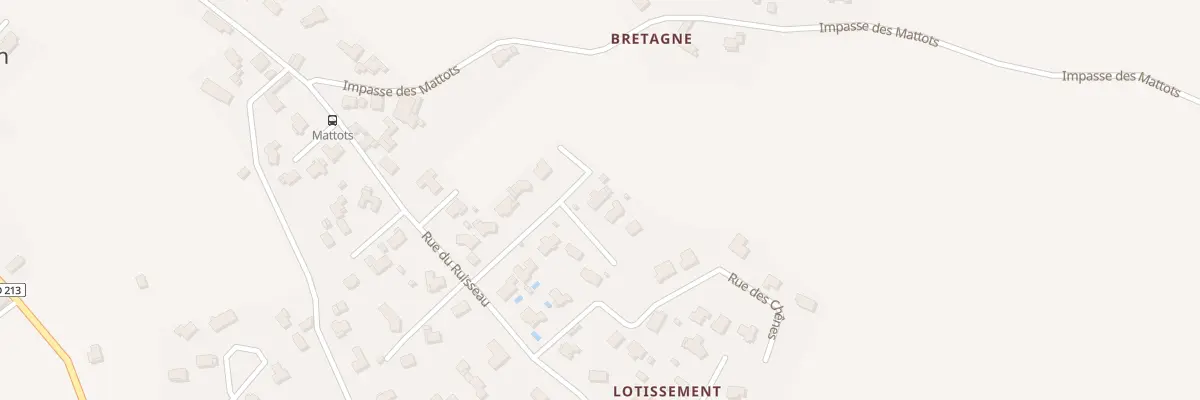 Plan du 13 Lot Le Ruisseau à Artigueloutan