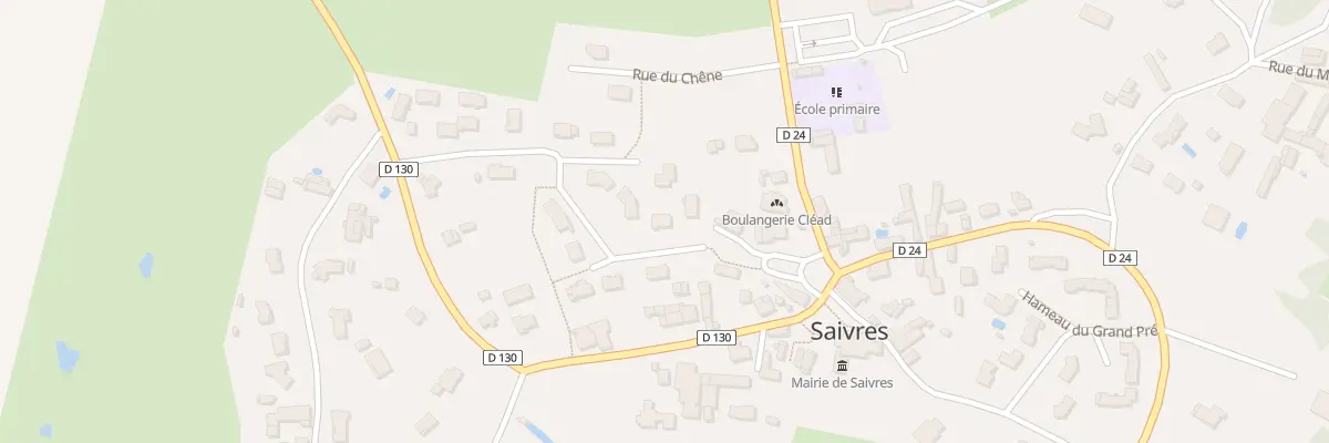 Plan du 20 Rue Hameau du Champ de la Vign à Saivres