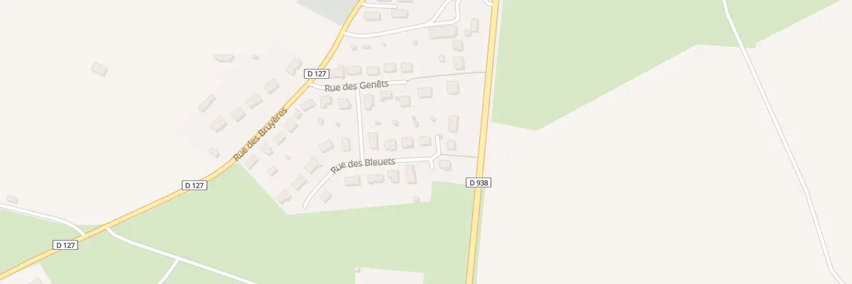 Plan du 1 Rue des Bleuets à Lageon