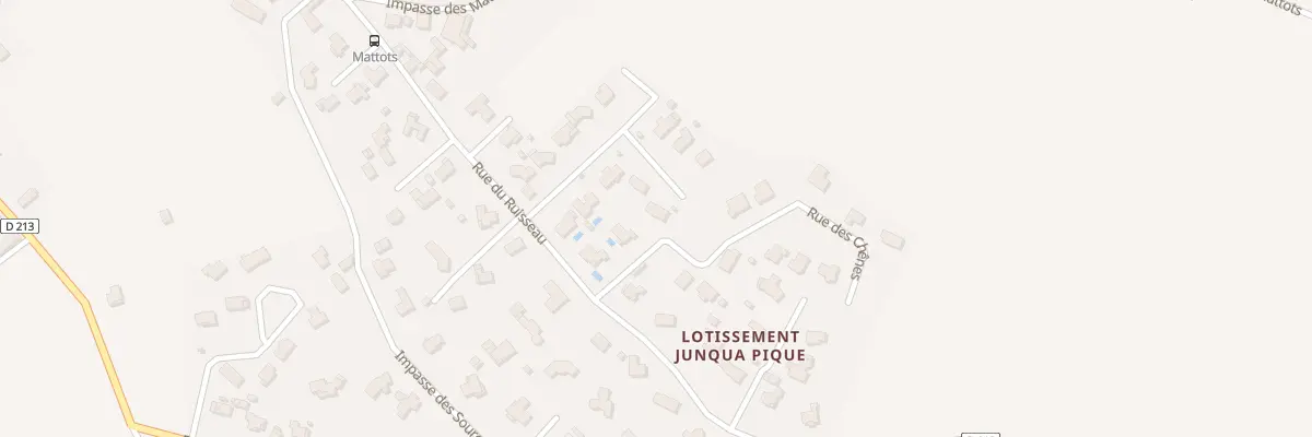 Plan du 12 Lot Le Ruisseau à Artigueloutan