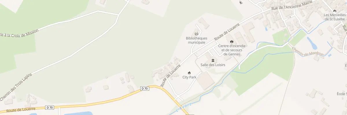 Plan du 4B Rte de Louerre Gennes à Gennes-Val-de-Loire