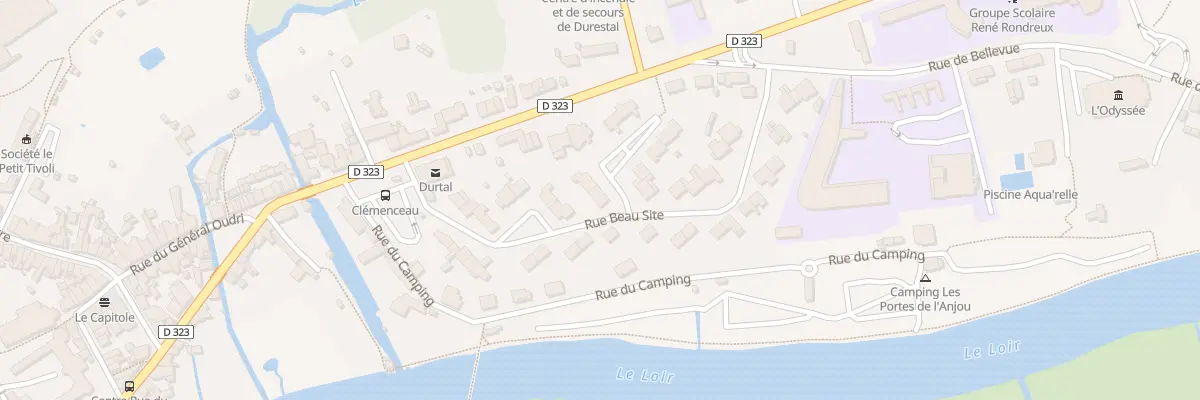 Plan du 1 Imp Beau Site à Durtal