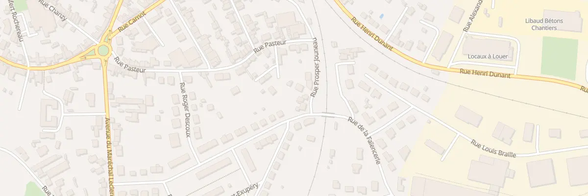 Plan du 34 Rue Prosper Jouneau à Parthenay
