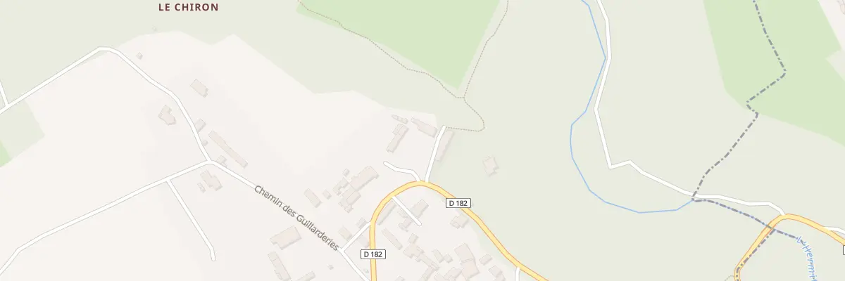 Plan du 1 Che de la Roderie Fontenelles à Sainte-Néomaye