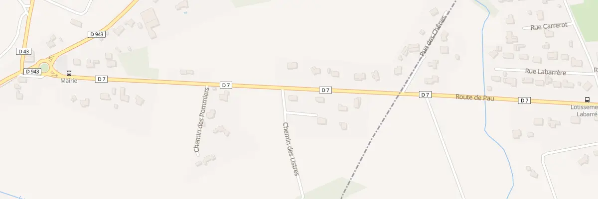 Plan du 1 Che des Listres à Saint-Jammes