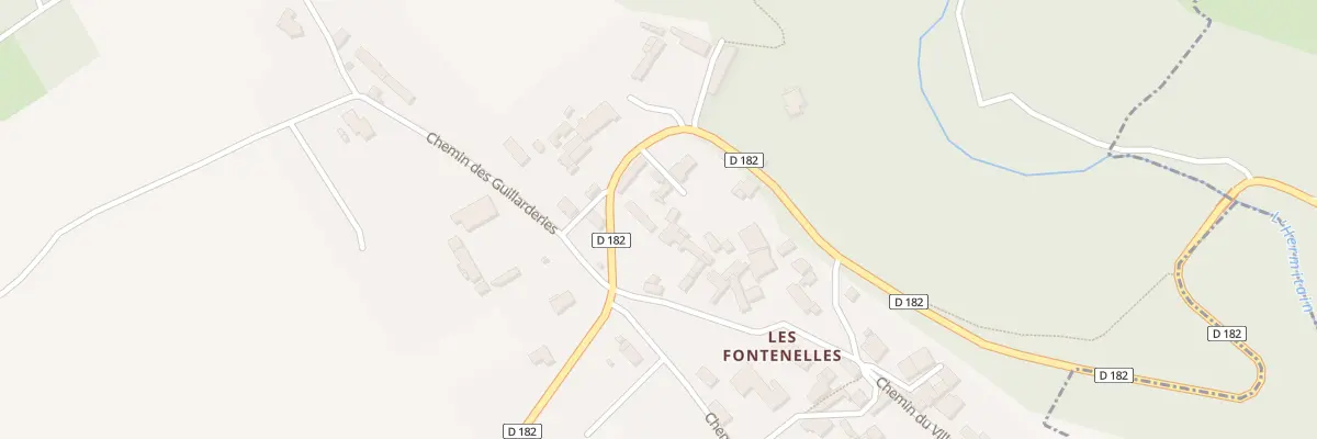 Plan du 1 Che du Village Fontenelles à Sainte-Néomaye