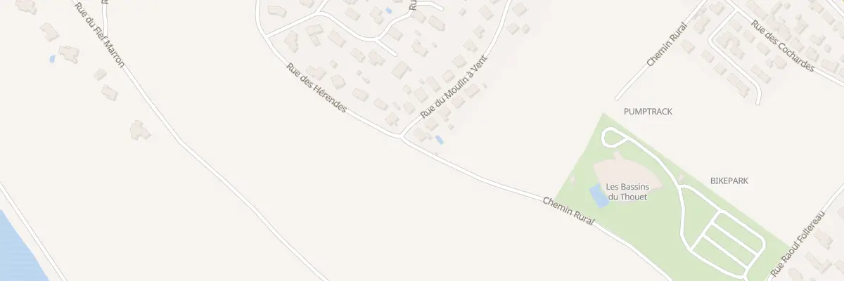 Plan du 23 Rue du Moulin à Vent à Thouars