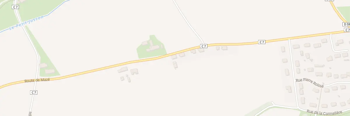 Plan du 27 Rte de Maze (Gee) à Beaufort-en-Anjou