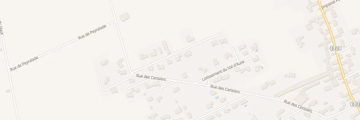 Plan du 6 Rue du Pré du Roy à Beuste