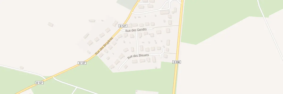 Plan du 1 Rue des Coquelicots à Lageon